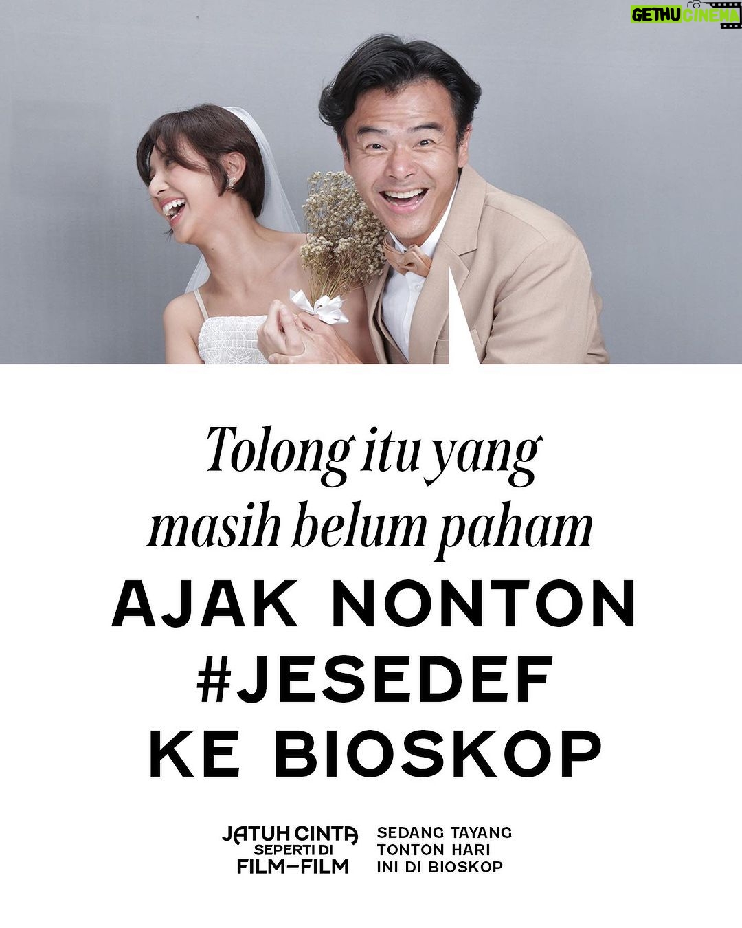 Ernest Prakasa - 32.7K Likes - Siapa sangka ketika cinta suci mengikat 2 insan ini, yang terjadi kemudian adalah punchline. 🤫
Gimana ya jelasinnya, tonton ke bioskop aja deh sekarang.
#Jesedef
#JatuhCintaSepertidiFilmFilm
#KehilanganWarnaHidup