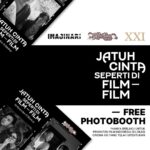 Ernest Prakasa Instagram - MULAI BESOK, silakan foto-foto GRATIS di Photobooth Jatuh Cinta Seperti Di Film-Film! Lokasinya ada di @cinema.21 slide ke-2, caranya tinggal tunjukin tiket nonton film Indonesia mana pun. 👍✨ Thank you @selfietimeid & @cinema.21 for the partnership! 🤝 #Jesedef #JatuhCintaSepertiDiFilmFilm #KehilanganWarnaHidup #JCSDFF #NontonASIKdiXXI
