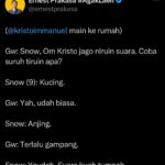 Ernest Prakasa Instagram - Kaget kan lu @kristo.immanuel? #SnowAurorArashi