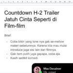 Ernest Prakasa Instagram - Sekilas info dari produser kita. 2 hari lagi Official Trailer Jatuh Cinta Seperti di Film-Film rilis 😉 #Jesedef #JatuhCintaSepertidiFilmFilm #KehilanganWarnaHidup