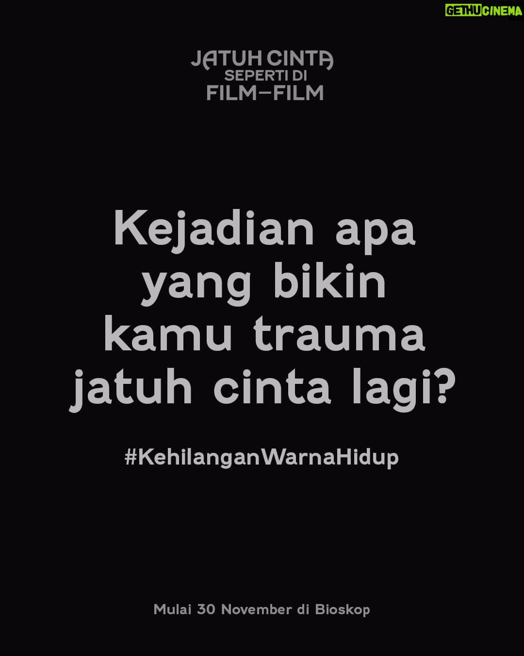 Ernest Prakasa Instagram - Kata orang jatuh cinta itu bikin bahagia. Tapi di saat begini, sepertinya lebih aman untuk memilih jalur bahagia yang lain. Ada yang lagi berada di zona ini? Kenapa kamu trauma untuk jatuh cinta lagi? #Jesedef #JatuhCintaSepertidiFilmFilm #KehilanganWarnaHidup
