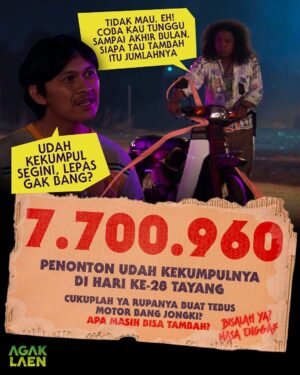 Ernest Prakasa Instagram - Sepertinya akan sampe 8 juta. Udah ya guys, gausah ditunggu 9 atau 10, gantian ama yang lain. 😂