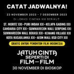Ernest Prakasa Instagram - MULAI BESOK, silakan foto-foto GRATIS di Photobooth Jatuh Cinta Seperti Di Film-Film! Lokasinya ada di @cinema.21 slide ke-2, caranya tinggal tunjukin tiket nonton film Indonesia mana pun. 👍✨ Thank you @selfietimeid & @cinema.21 for the partnership! 🤝 #Jesedef #JatuhCintaSepertiDiFilmFilm #KehilanganWarnaHidup #JCSDFF #NontonASIKdiXXI
