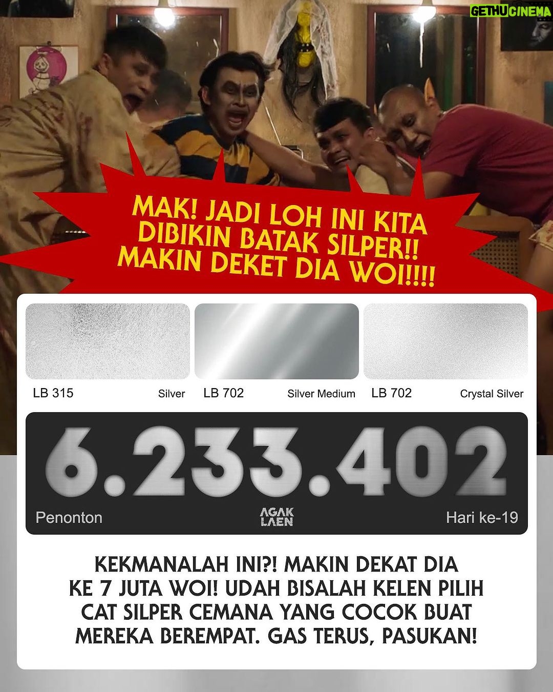 Ernest Prakasa - 67.7K Likes - Selamat hari Senin, semoga harimu menyenangkan! Kalo harimu menyebalkan, tau dong harus nonton apa biar senang? 😎