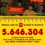 Ernest Prakasa Instagram - Kemarin, mendekati 400,000 penonton dalam sehari. Dengan 5,000+ jam pertunjukan, apakah hari ini akan menyentuh 6 juta penonton? 😳