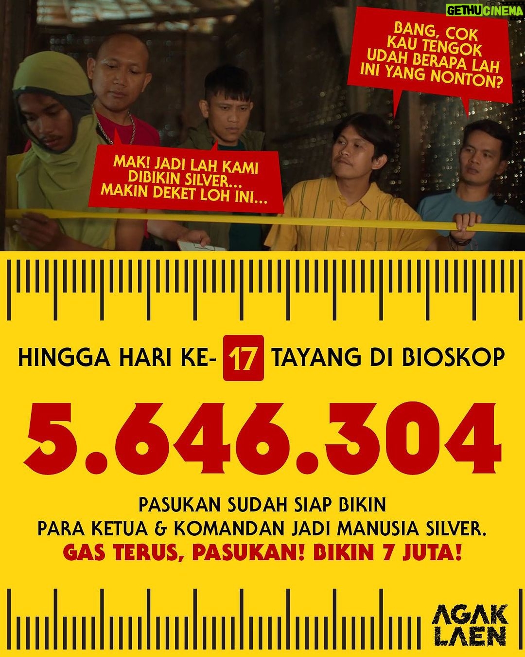 Ernest Prakasa - 39.2K Likes - Kemarin, mendekati 400,000 penonton dalam sehari. Dengan 5,000+ jam pertunjukan, apakah hari ini akan menyentuh 6 juta penonton? 😳