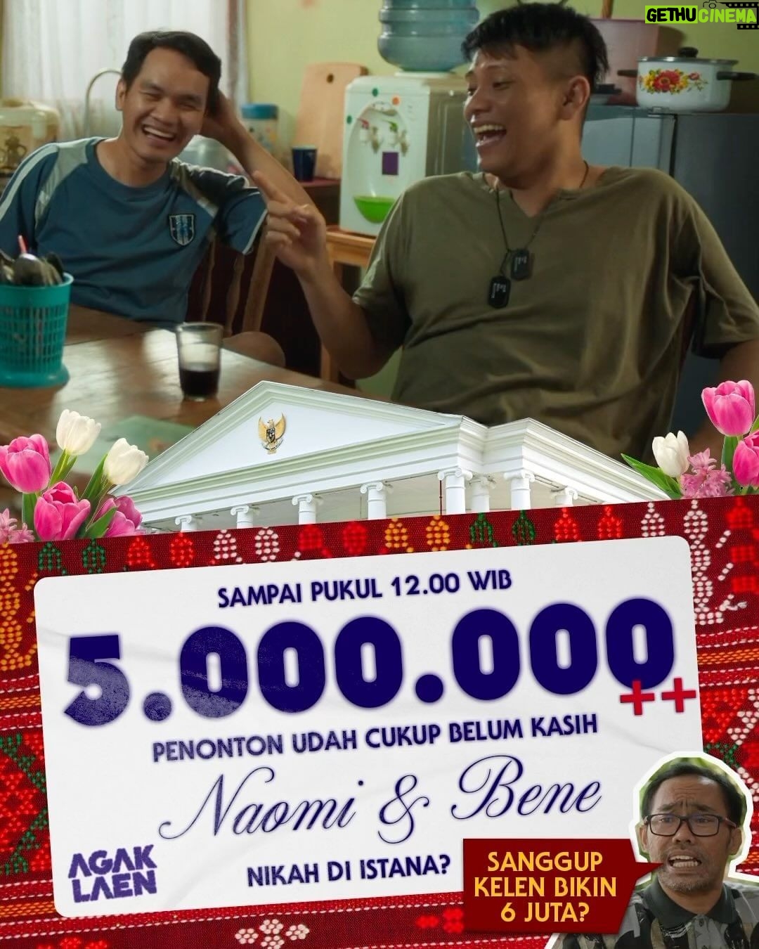 Ernest Prakasa - 39K Likes - Jangan kau kawin di istana lah @bene_dion mereka lagi ribet pergantian presiden! 🫡