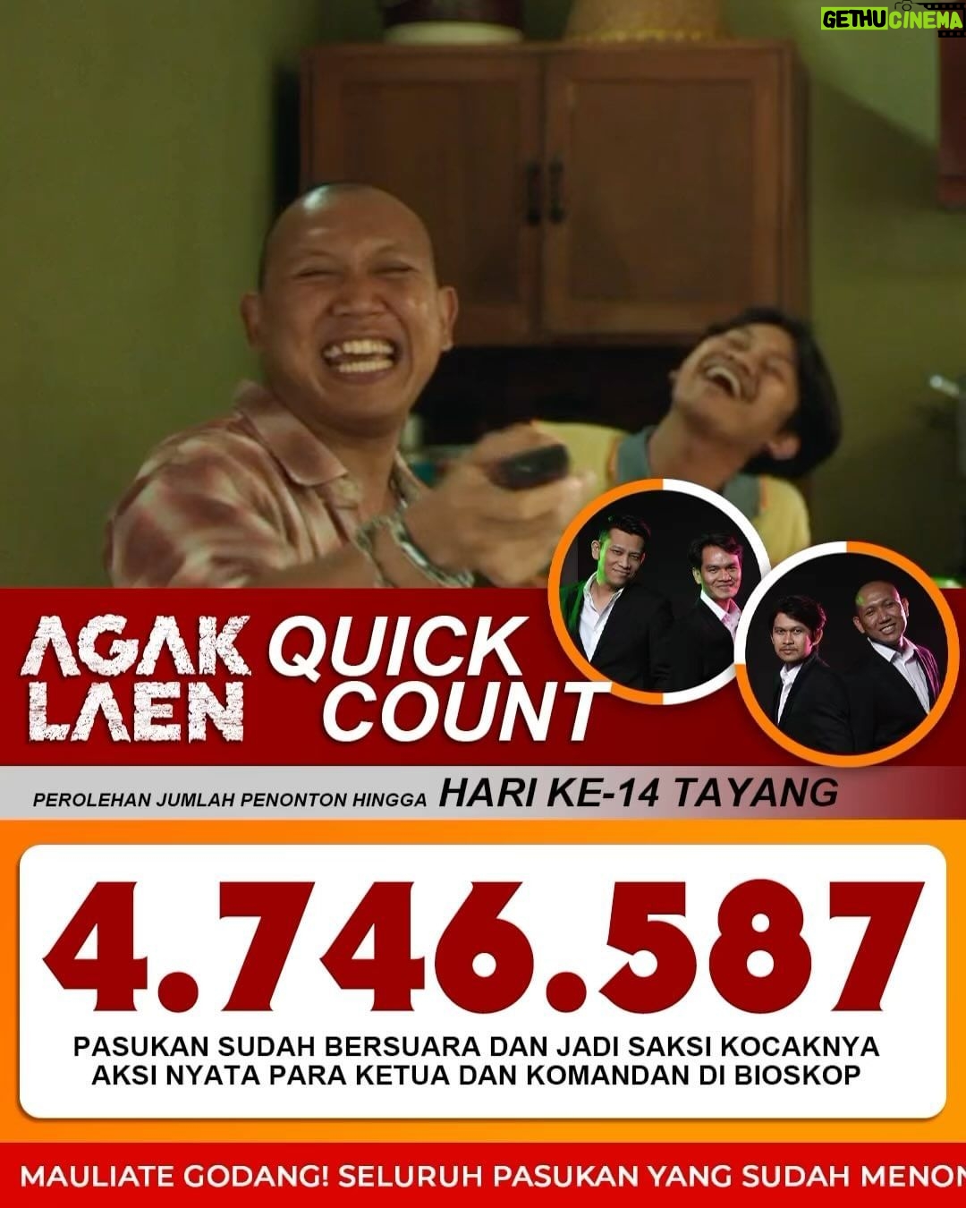 Ernest Prakasa - 39K Likes - Rasanya kaya mimpi, tapi kok udah dua minggu ga bangun-bangun.. 🥹