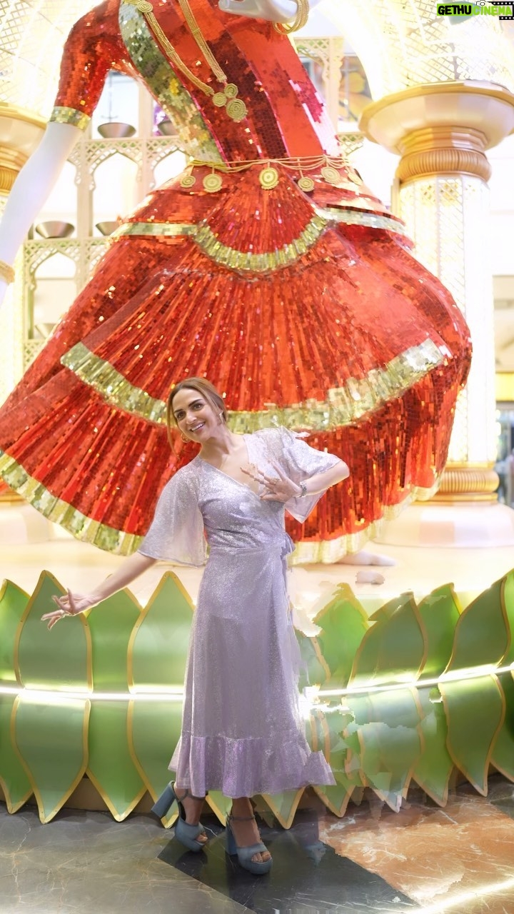 Esha Deol Instagram - Some tales get etched in your heart forever! It was an evening to remember @phoenixmctypune as I got to be a part of a grand rhythmic celebration. Their larger-than-life #TalesOfRhythm décor reflects the passion that I possess for dancing. I was left awestruck by its grace and glory! And how is it possible that I do not go splurging out at my favourite brands - @zara @veromodaindia @hamleys_india @roycechocolateindia @charleskeithofficial @swarovski @aldo_shoes It was indeed an eventful evening at Pune’s entertainment hub. What are you waiting for? Go visit the mall right now and witness the Tales Of Rhythm! #PhoenixMarketcityPune #EshaDeol #Diwali #Festive #PhoenixMalls #Explore #FestiveShopping