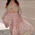 Esha Deol Instagram - Look for tonight 🫶🏼 Wearing @houseofneetalulla HMU @tulsi5solanki @fatima_dsouza #delhi #mummysbirthday #birthdayparty #saturdaynight #celebration #eshadeol #gratitude ♥️🧿