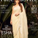 Esha Deol Instagram - 🕊️🤍 Magazine: @poiseandstylemag Photographer: @visualaffairs_va Stylist: @juhi.ali Make-up: @ankitamanwanimakeupandhair Hair: @fatima_dsouza Outfit: @tantra_rj Ring: @kushalsfashionjewellery Earrings and bracelet: @rubans.in @oakpinionpr Location: @radissonblumumbaiairport Cinematographer: @chalchitrakar Artist PR: @hypenq_pr Co-ordinated by: @nadiiaamalik #poiseandstylemag #sari #sarilook #indianwomen #feminine #white #fridaymood #photooftheday #covergirl #eshadeol #gratitude 🧿♥️