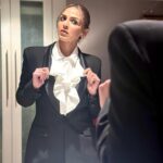 Esha Deol Instagram - She’s not bossy.. she’s the boss 👑✨♠️🤟🏻 HMU @_narendrajadhav_ @fatima_dsouza @shankarjadhav813 Managed by @palsandpeersentertainment #fearlessmotivation #BossLady #Powerful #ED #Reel #Bossy #Girlspower #Suitup #bts #Trending #EDinAction #Suits #Explore #events #justlookgood #Gratitude ♥️🧿