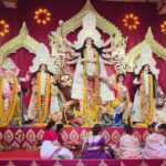 Esha Deol Instagram - Saptami pooja & bhog today at my dear Rani’s with my mum .. absolutely divine ♥️🧿 Navratri blessings to all 🙏🏼 @dreamgirlhemamalini #saptami #navratri #navratripooja #bhog #goddess #divine #ranimukherjee #hemamalini #eshadeol #gratitude ♥️🧿