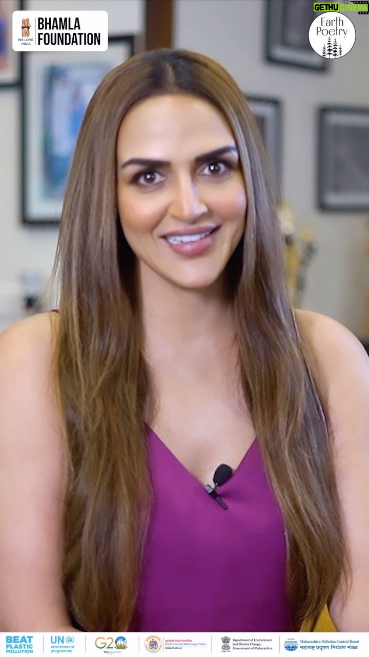 Esha Deol Instagram - Join me on 16th September, Saturday morning 7:30am with the @bhamlafoundation @earthpoetry_india to save OUR MITHI River ! @kiren.rijiju @official.anuragthakur @dreamgirlhemamalini @shombi.sharp @narwekarrahulmla itsrahulshewale @karishmaktanna @fatimasanashaikh