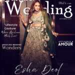 Esha Deol Instagram - Slaying into September as the cover girl for … 🍃🍃🍃🍃🍃 Magazine: @culturedwedding Managing Editor: @yadav_manjeet Business Head: @divyanijain1925 Photographer: @visualaffairs_va Stylist: @juhi.ali Make-up: @ankitamanwanimakeupandhair Hair: @fatima_dsouza Outfit: @gazalguptacouture Jewellery: @angelzbypreetibedi Ring: @kushalsfashionjewellery Location: @radissonblumumbaiairport Cinematographer: @chalchitrkar Artist PR: @hypenq_pr Co-ordinated by: @nadiiaamalik