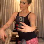 Esha Deol Instagram - Bedtime glam 😜… Before the makeup comes off ♥️🖤 #aboutlastnight #mypjs #bedtime #glam #saturday #weekendvibes #gratitude