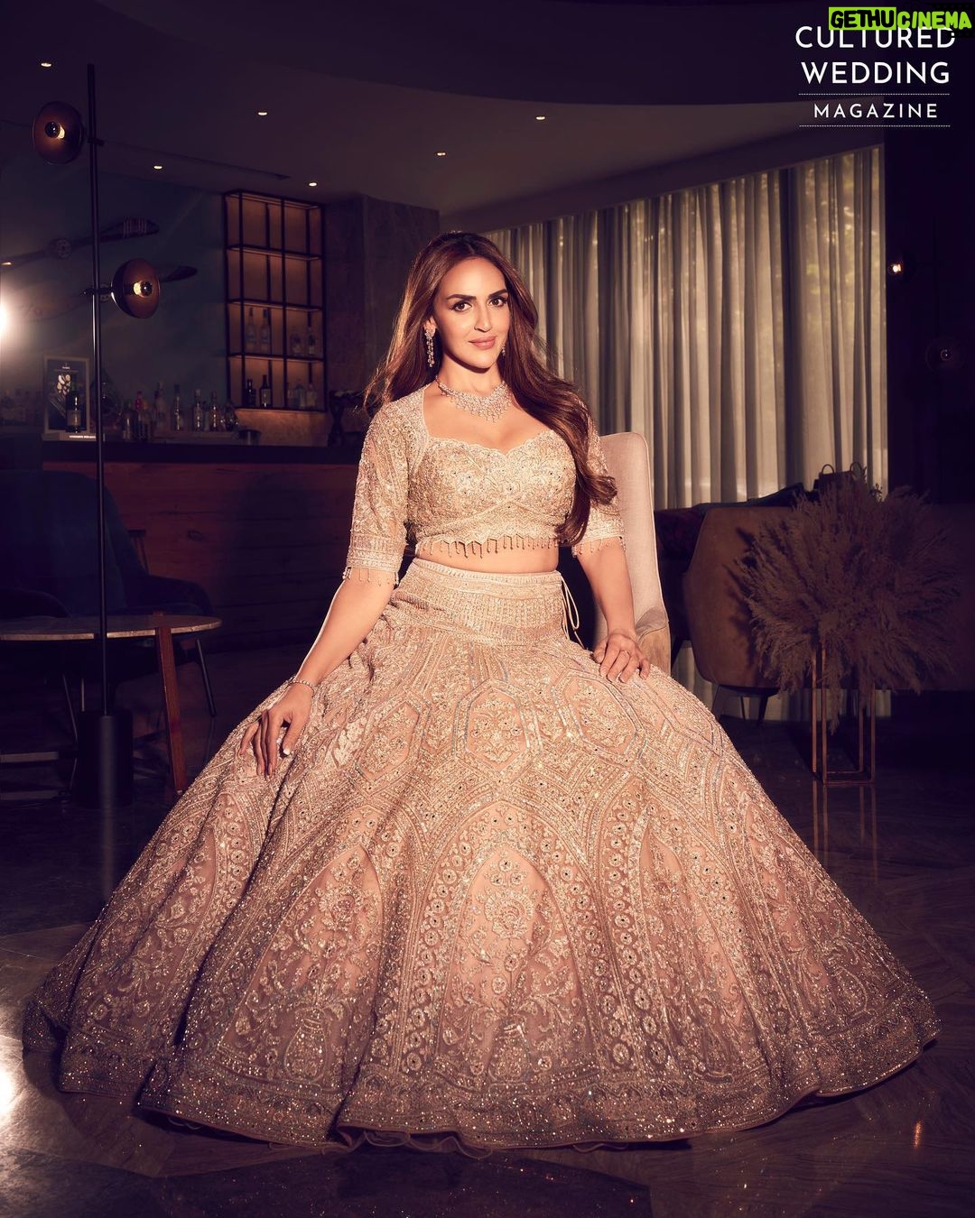 Esha Deol Instagram - Magazine: @culturedwedding Managing Editor: @yadav_manjeet Business Head: @divyanijain1925 Photographer: @visualaffairs_va Stylist: @juhi.ali Make-up: @ankitamanwanimakeupandhair Hair: @fatima_dsouza Outfit: @shakuntlamxclusif Jewellery: @notandas_jewellers Location: @radissonblumumbaiairport Cinematographer: @chalchitrakar Artist PR: @hypenq_pr Co-ordinated by: ♥️nadiiaamalik #eshadeol #CulturedWedding #ElegantEshaCover #MagazineMagic #BridalGlamour #CelebrityWeddingInspo #LoveInFullBloom #ChicWeddingVibes #sundayfunday #PhotoOfTheDay ♥️🧿