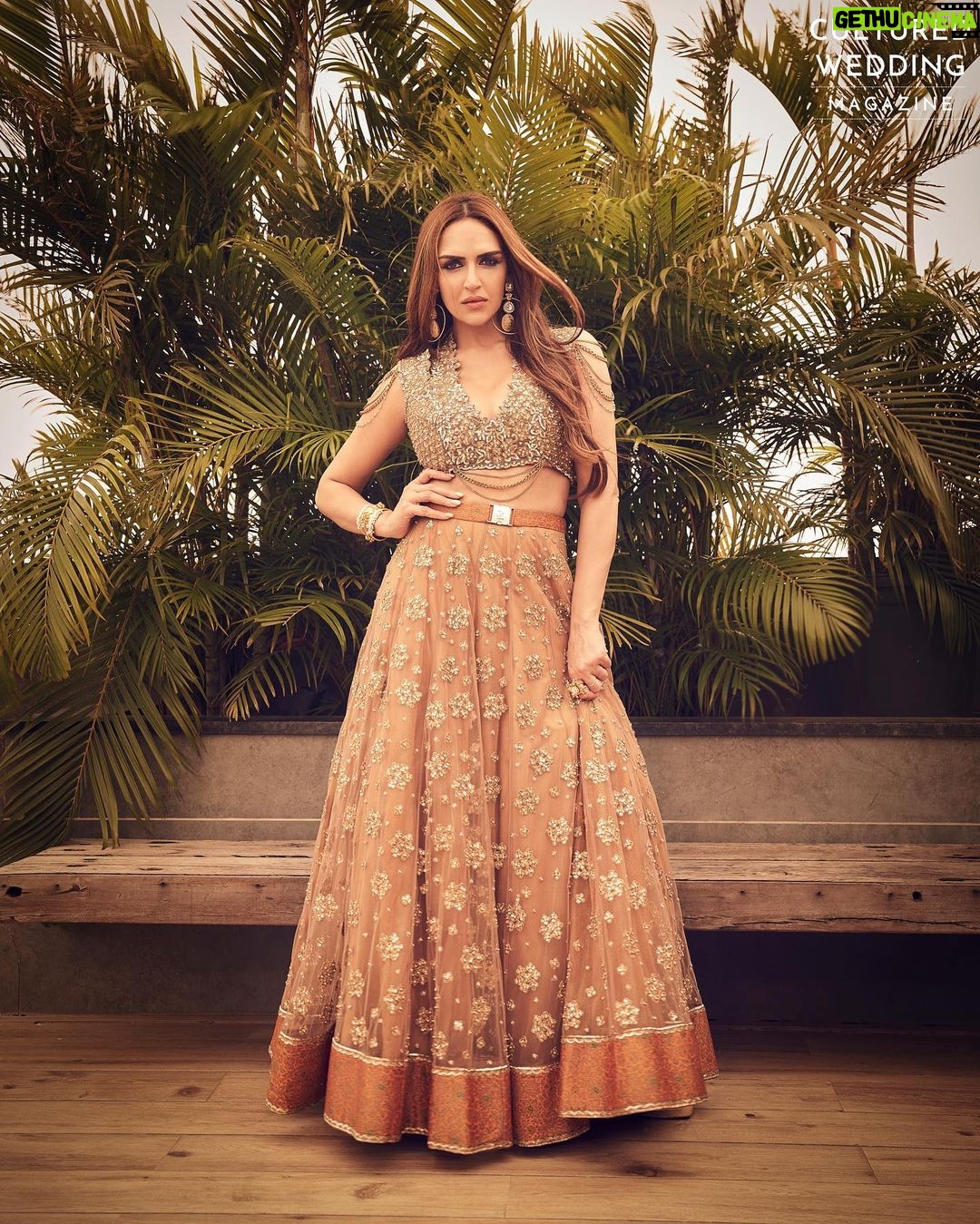 Esha Deol Instagram - Breezy & easy ๐๐๐๐๐๐๐๐๐ ๐๐ to wherever the wind takes me ๐งก Magazine: @culturedwedding Managing Editor: @yadav_manjeet Business Head: @divyanijain1925 Photographer: @visualaffairs_va Stylist: @juhi.ali Make-up: @ankitamanwanimakeupandhair Hair: @fatima_dsouza Outfit: @rockystarofficial Jewellery: @rubans.in Location: @radissonblumumbaiairport Cinematographer: @chalchitrakar Artist PR: @hypenq_pr Co-ordinated by: @nadiiaamalik #eshadeol #CulturedWedding #ElegantEshaCover #MagazineMagic #BridalGlamour #CelebrityWeddingInspo #LoveInFullBloom #ChicWeddingVibes #photooftheday โฅ๏ธ๐งฟ