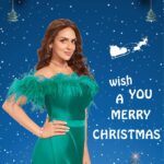 Esha Deol Instagram - Wishing you a Christmas Blessed with Togetherness, Magical Moments, and sheer Joy.... May this festive season shine the light of Happiness and love in your life. Merry Christmas 🎄♥️🎅🏼🧑🏻‍🎄♥️🎄 @venkysuttarafoods #merrychristmas #Christmas #jinglebells #love #joy #happiness #gratitude ♥️🧿
