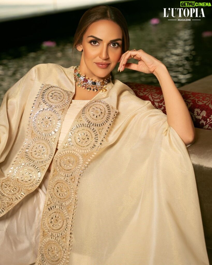 Esha Deol Instagram - Esha Deol continues to disarm us with her unflagging enthusiasm and laborious attitude towards her work as she speaks about what is next for her. "A film called Main( मैं ) a psychological thriller is up next for me" Ek Duaa recieved special mention at the 69th National Awards. This movie is Esha Deol's first project as a producer. As a producer and actor in this film to get this recognition in the non-feature special mention award is not only exhilarating but special to her. "It’s the biggest recognition, especially being a first time producer, to win the National award for my film Ek Duaa which deals with female infanticide and for a topic like this to get recognition of this level, especially in our country, makes me feel like I definitely did something right." . Actress - Esha Deol @imeshadeol Magazine - L’utopia Magazine @lutopiamagazine  Founder/Editor-in-chief - Aparajita Jaiswal @davis_griffo Founder - Rahul Kumar @thewildstallion.in . Outfit: @monicarajeevmalik Jewellery: @panditjewellers Footwear: @themiraki by Mayuri . Photographer: Nirav Thakkar @niravthakkarphotography Stylist : Kishan Pandya @krishi1606  Makeup Artist: Tulsi Solanki @tulsi5solanki Hair Stylist: Fatima Dsouza @fatima_dsouza Photo Editor: Harry @hqbe_retouch Videographer: Sandip Bhalani @sandip_bhalani Interview: Aparajita Jaiswal @davis_griffo  Actor's Pr Agency: @hypenq_pr Location - @holidayinnmumbai  . . . . #lutopiamagazine #eshadeol #eshadeolcoverphoto #bollywood #celebrity #tollywood #bhfyp #beauty #celebritycover #magazinecover #cover #magazine #actress #celebrity #press #media #coverstory #feature #publish #lutopia #lutopiamagazine #model Holiday Inn Mumbai International Airport