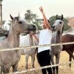 Essam Elsakka Instagram - My Kids ❤️🐴🐴. #horse #horses #horsesofinstagram #equestrian #horseriding #equine #pony #pferd #equestrianlife #horselove #dressage #horselover #instahorse #love #cheval #showjumping #horselife #photography #nature #pferde #horseofinstagram #caballo #riding #horsebackriding #pferdeliebe #caballos #horsepower #horsephotography #essamelsaka