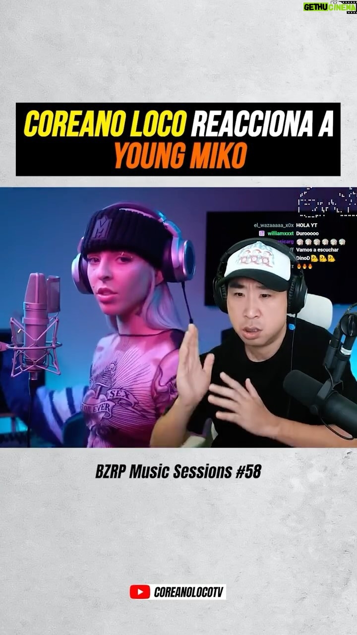 Esteban Ahn Instagram - ยฟQuรฉ les pareciรณ la nueva session de @bizarrap con @itsyoungmiko? ๐๐๐๐๐