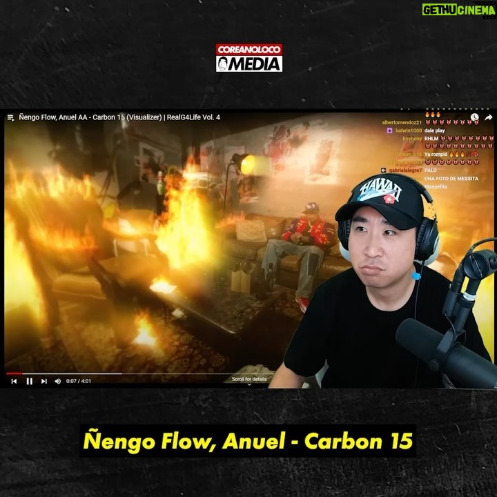 Esteban Ahn Instagram - ¿Cuáles fueron vuestros favoritos del álbum de Ñengo Flow? 👇👇👇👇👇
