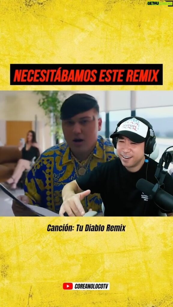 Esteban Ahn Instagram - ¿Qué les pareció el remix de Tu Diablo? 🇨🇱🔥