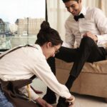 Esteban Ocon Instagram - - THE ART OF BESPOKE WITH #BERLUTI: ESTEBAN OCON - As part of its celebration of creativity and know-how, Berluti supports the Maison’s friends at different key moments in their careers. It’s time for @alpinef1team Driver @estebanocon to discover and unveil his look: made of wool and silk satin, his classic tuxedo features a single button jacket, a cotton poplin shirt and, of course, a silk bow tie for a timelessly chic look. Matching the tux, a pair of evening loafers made of soft suede and black silk satin add a suave finishing touch. The Alpine Formula 1 Team Driver wore this bespoke look to receive an award during this year’s Fédération Française de l’Automobile event in Paris. Talent: Esteban Ocon Photography: @zoecassavetes Location: @chevalblancparis #DRESSEDINBERLUTI