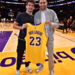Esteban Ocon Instagram - That was cool 🏀 @kingjames Los Angeles, California