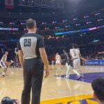 Esteban Ocon Instagram - That was cool 🏀 @kingjames Los Angeles, California