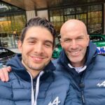 Esteban Ocon Instagram - fanboying hard today 🤩 thanks for an amazzing day, legend! @zidane Madrid, Spain