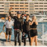 Esteban Ocon Instagram - #Oconboard 🛥️ Excited to be part of the Meros family and embark on this incredible partnership that started earlier this year at the Monaco GP! 🏆 @merosyachtsharing