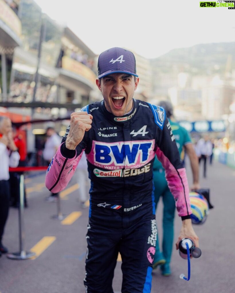 Esteban Ocon Instagram - Wow wow wow! What a feeling!! P3 for the Monaco GP!! 🔥🔥 Merci a tous pour votre soutien ! Circuit de Monaco