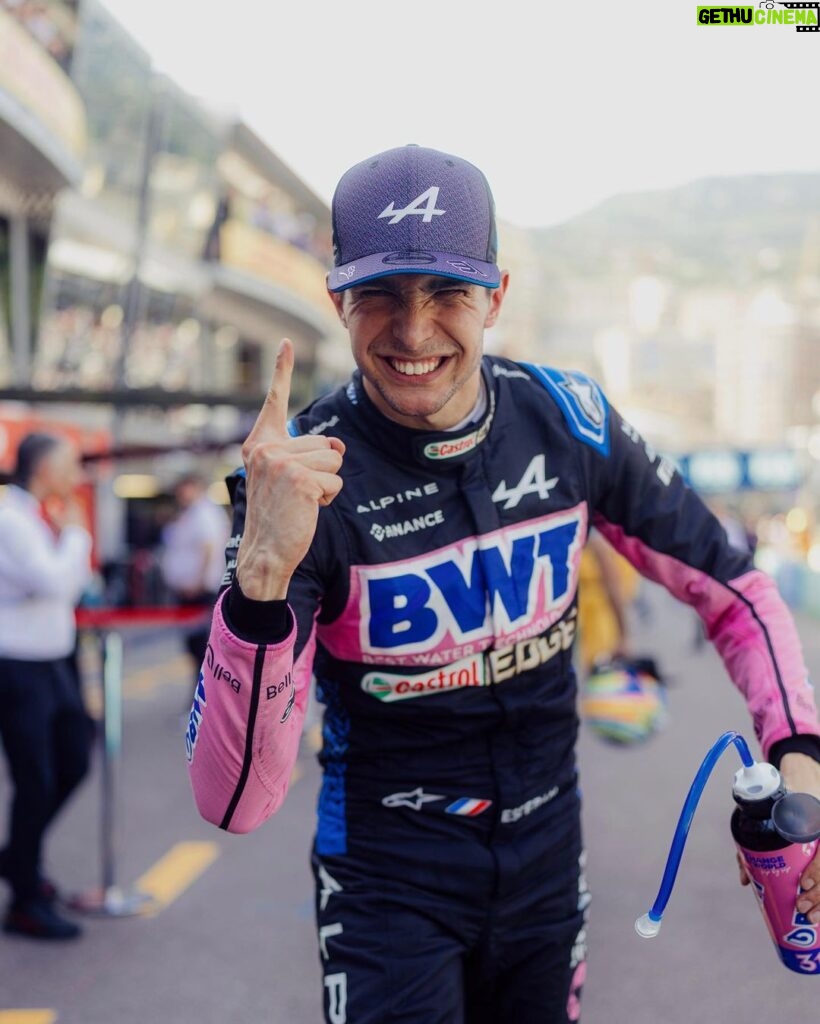 Esteban Ocon Instagram - Wow wow wow! What a feeling!! P3 for the Monaco GP!! 🔥🔥 Merci a tous pour votre soutien ! Circuit de Monaco