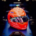 Esteban Ocon Instagram - back to the roots with the fluo red 🔴🔥 let’s get itttt Baku City Circuit
