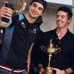 Esteban Ocon Instagram - Welcome to the team, legend! ⛳️ @rorymcilroy Austin, Texas