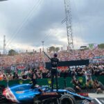 Esteban Ocon Instagram - I don’t know what to write I’m lost for words, we just won the Hungarian @f1 Grand Prix i will forever remember this moment !!🔥 Thank you to @alpinef1team without them I would not have make it, and what a drive by the legend himself @fernandoalo_oficial he’s part of this too 🔥🔥 #EO31 #P1 Budapest, Hungary