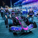 Esteban Ocon Instagram - Tricky race. We have a lot of work to do but we won’t stop pushing. Thanks to the champ @anthonyjoshua for coming to support us today. 🥊 see you in Oz. Jeddah Corniche, Saudi Arabia