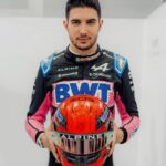 Esteban Ocon Instagram - red and black is back for ‘24 🔴⚫️