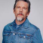 Ethan Hawke Instagram - The Hawkes x @Variety’s TIFF Issue On behalf of our new film WILDCAT Photography: @heatherhazzan Styling: @thealexbadia Ethan’s Grooming: @akgroomer Maya’s Hair & Makeup: @peterbutlerhair & @marywilesmakeup WILDCAT has signed an Interim Agreement with SAG-AFTRA.