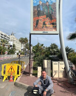 Ethan Hawke Instagram - Snapshots from a few days in Cannes. A pleasure to be there again, and especially alongside the maestro Pedro Almodóvar. 
#StrangeWayOfLife @festivaldecannes