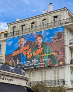 Ethan Hawke Instagram - Snapshots from a few days in Cannes. A pleasure to be there again, and especially alongside the maestro Pedro Almodóvar. 
#StrangeWayOfLife @festivaldecannes