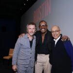 Ethan Hawke Instagram - RUSTIN, starring Colman Domingo and directed by George C. Wolfe, tells the story of Bayard Rustin, the man behind the March on Washington. It was an honor to moderate a Q&A with Colman and George and to watch the film alongside them and the cast. Make sure to stream it on Netflix.