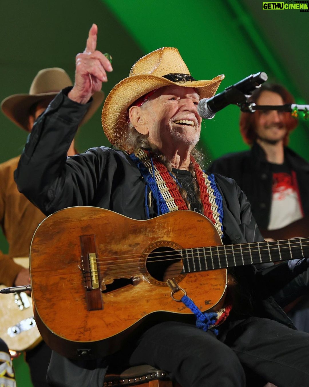 Ethan Hawke Instagram - We all love you, Willie. An honor to pay tribute to you at Long Story Short: Willie Nelson 90. Hollywood Bowl