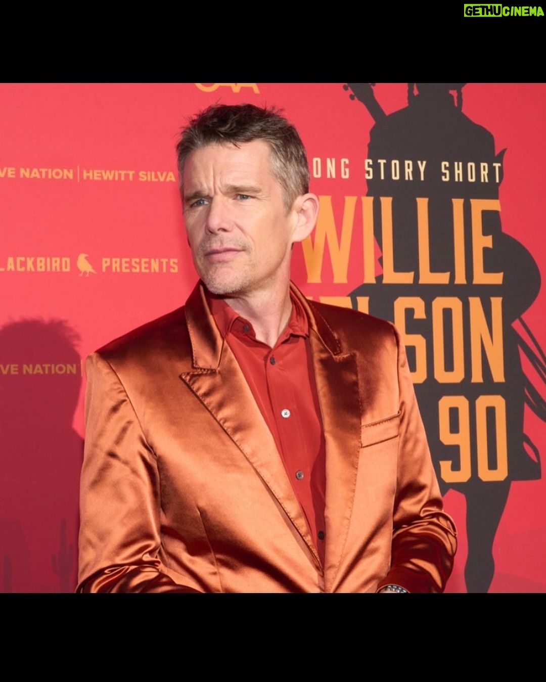 Ethan Hawke Instagram - We all love you, Willie. An honor to pay tribute to you at Long Story Short: Willie Nelson 90. Hollywood Bowl