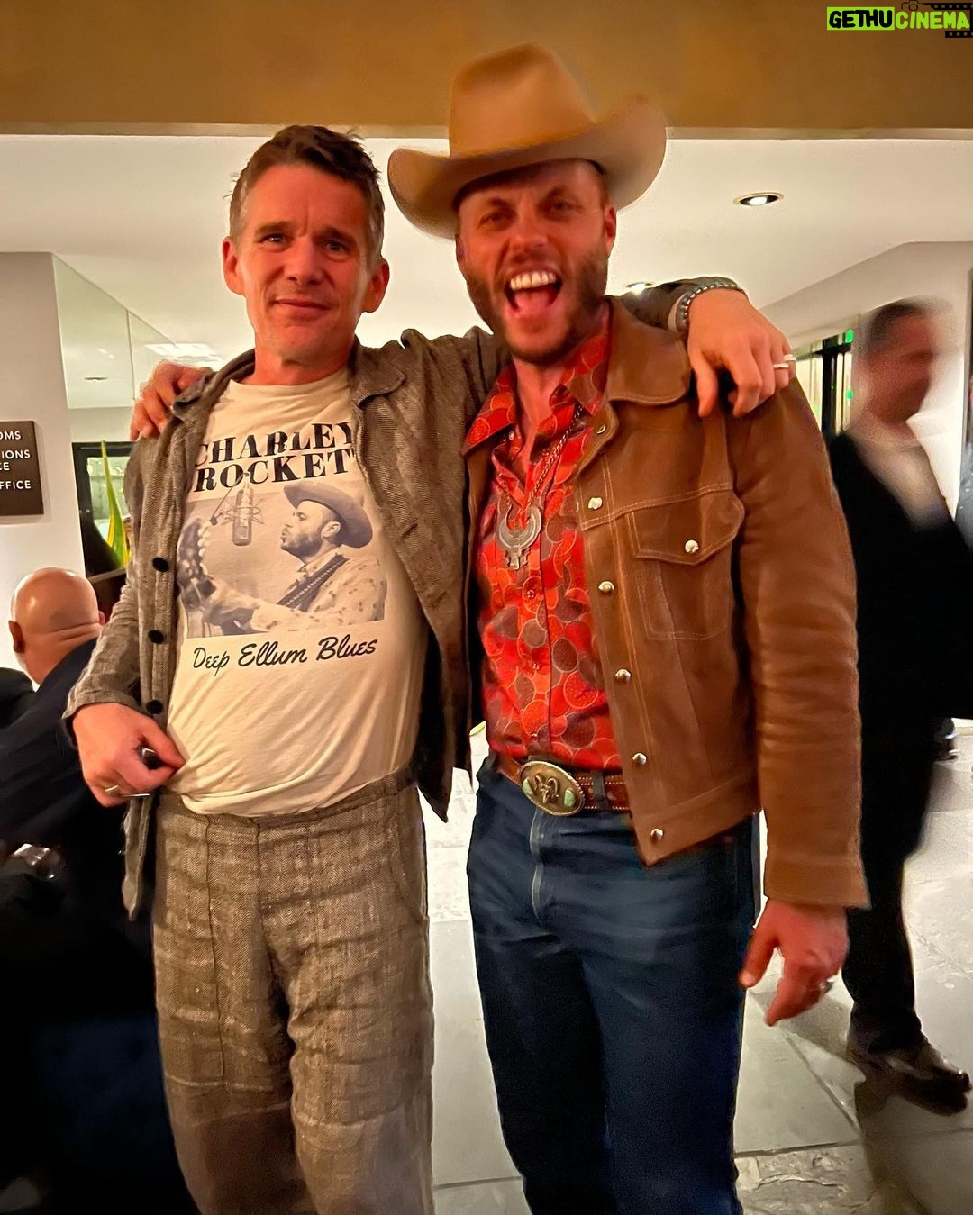 Ethan Hawke Instagram - We all love you, Willie. An honor to pay tribute to you at Long Story Short: Willie Nelson 90. Hollywood Bowl