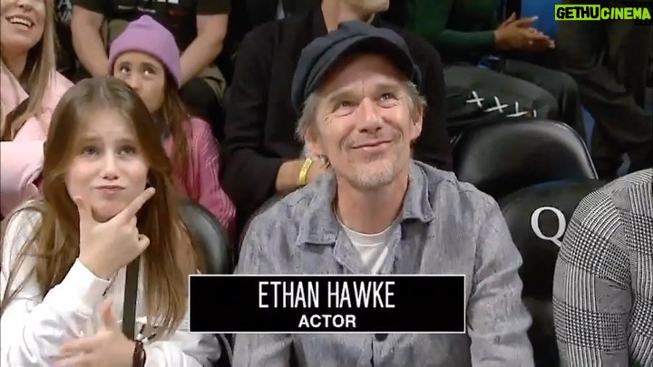 Ethan Hawke Instagram - It’s the Brooklyn way 🏀 @brooklynnets
