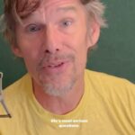 Ethan Hawke Instagram - In @WillieNelsonOfficial’s new book #EnergyFollowsThought, he shares the stories behind over 150 of his most famous songs. I was honored to record the audiobook which is available now… and make sure to have some Willie on in the background while you read it.