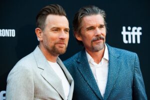 Ethan Hawke Instagram - Last night we shared RAYMOND & RAY with the world at our Toronto Film Festival premiere. Loved reuniting with the team behind the film.
It's coming to theaters and @appletvplus next month. 
#RaymondAndRay #TIFF22